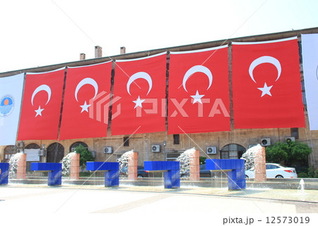 トルコの国旗 12573019