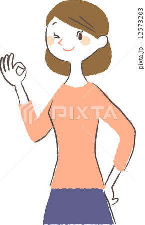 OK　女性 12573203