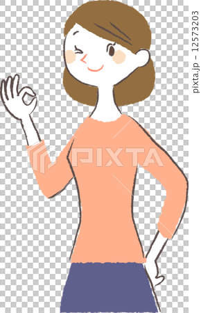 OK　女性 12573203
