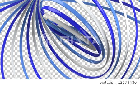 Cold color 3D-CG background image 12573480
