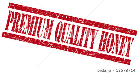 premium quality honey red grungy stamp on white background premium quality honey red grungy stamp on white background 12573714