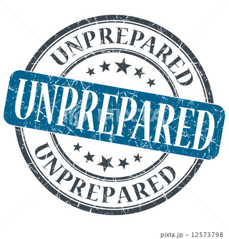 Unprepared blue grunge textured vintage isolated stamp Unprepared blue grunge textured vintage isolated stamp 12573798