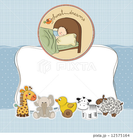 baby boy shower card 12575164