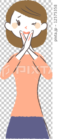 拒否　女性 12575358