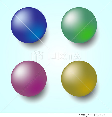 Colorful 3D sphere isolated on white background 12575388
