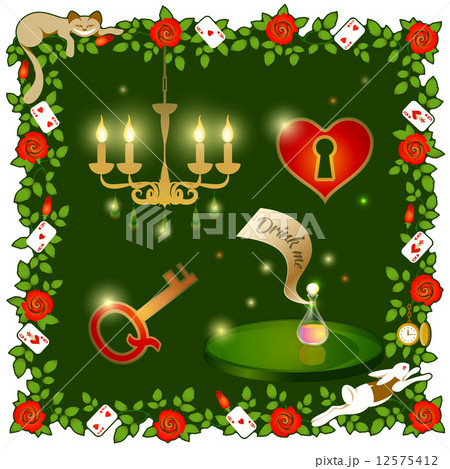 Illustration for Alice in Wonderland Illustration for Alice in Wonderland 12575412