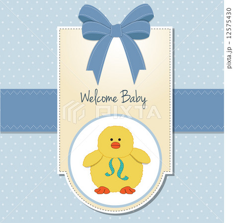 new baby boy welcome card 12575430