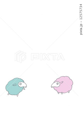 未年 年賀状 未年 年賀状 12575734