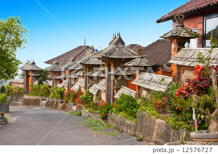 Bali. Indonesia. Rural street. 12576727