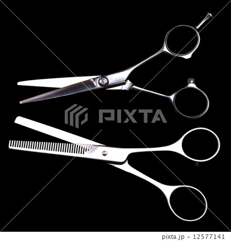 Special scissors for work of hairdresser 12577141