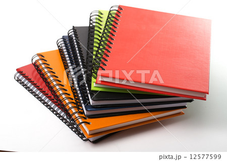 Daily note book isolated Daily note book isolated 12577599