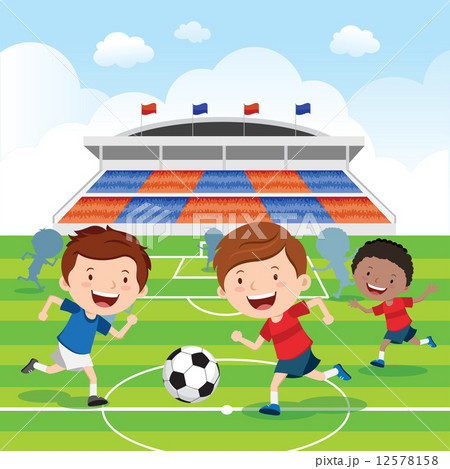 Soccer match Soccer match 12578158