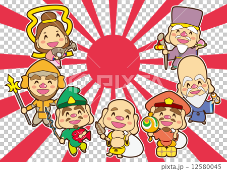 Seven Lucky Gods of sunrises and smiles Seven Lucky Gods of sunrises and smiles 12580045