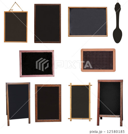 Set menu board for restaurant from ten writing board Set menu board for restaurant from ten writing board 12580185