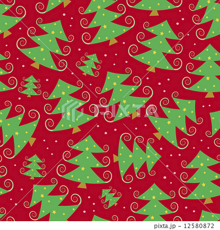 Colorful Cartoon Simple Christmas Tree Pattern Colorful Cartoon Simple Christmas Tree Pattern 12580872