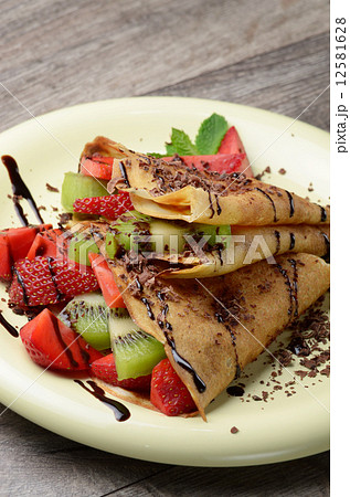 Homemade crepes 12581628