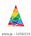 tree in rainbow colors 12582219