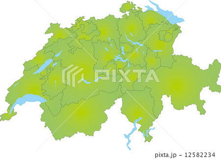 スイスの地図 スイスの地図 12582234