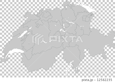 スイスの地図 12582235