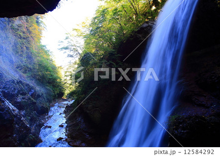 長野県の雷滝 12584292