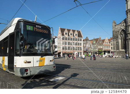 Korenmarkt the old market square of Ghent Korenmarkt the old market square of Ghent 12584470