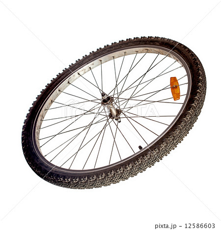 Bicycle wheel isolated Bicycle wheel isolated 12586603