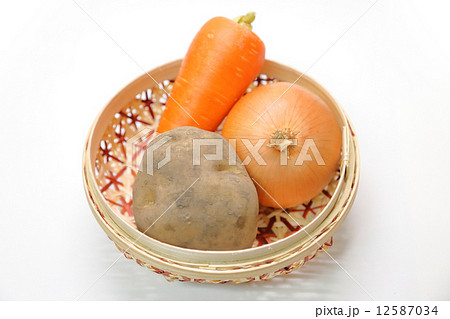 かごの中の野菜 かごの中の野菜 12587034