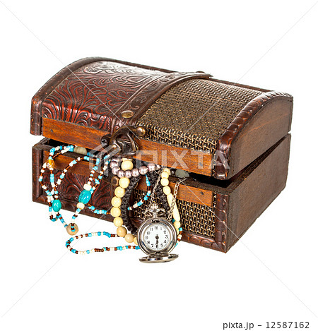Closed chest of jewelery Closed chest of jewelery 12587162