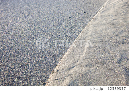 Gray sand surface Gray sand surface 12589357