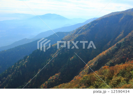 紅葉の琵琶湖バレイ 12590434