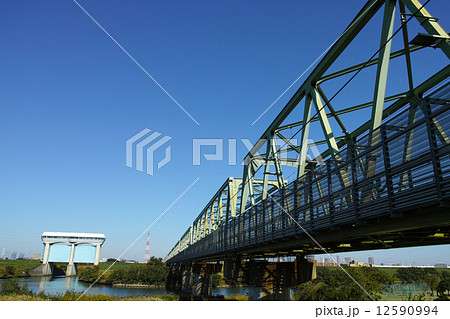 JR武蔵野線荒川橋梁 12590994