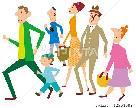 駆け寄る人々 駆け寄る人々 12591688