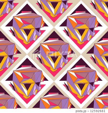 Geometric seamless background. Geometric seamless background. 12592681