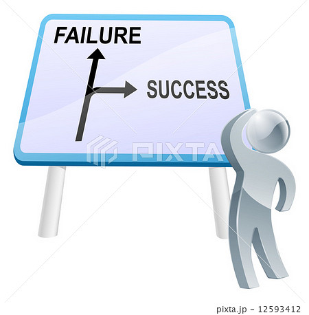 Success or Failure signのイラスト素材 [12593412] - PIXTA