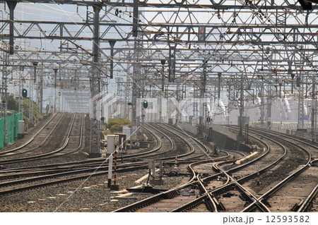 阪急電鉄（十三駅からの風景） 12593582