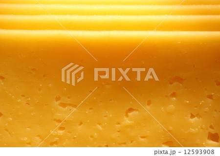 Slices of fresh cheese Slices of fresh cheese 12593908