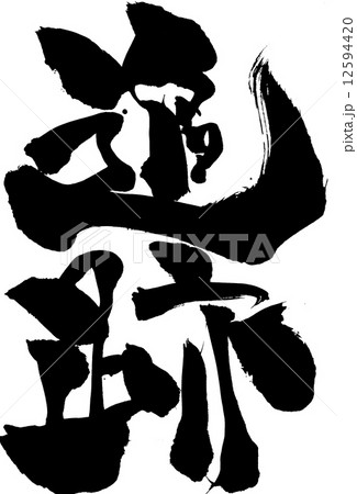 追跡・・・文字 12594420