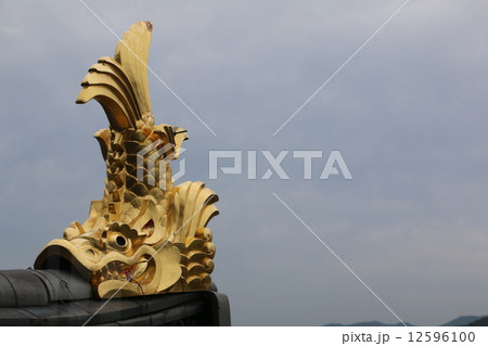 岡山城天守閣の鯱鉾 12596100