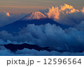 夕焼け冨士 12596564