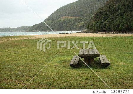 対馬 三宇田海水浴場 12597774