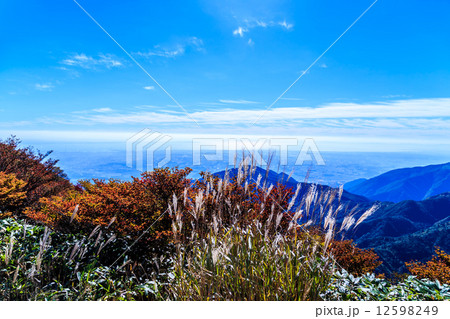 御在所岳山頂の紅葉 御在所岳山頂の紅葉 12598249
