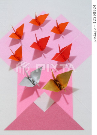 折り鶴 12598924
