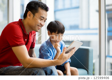 Father and son 12599406