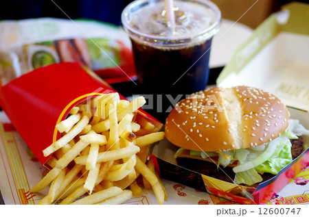 ハンバーガー ハンバーガー 12600747