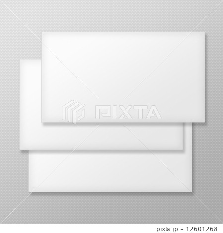 Set of Blank Envelopes on Gray Background. Set of Blank Envelopes on Gray Background. 12601268