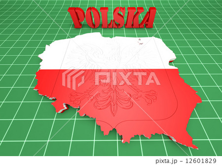 Map illustration of Poland 12601829