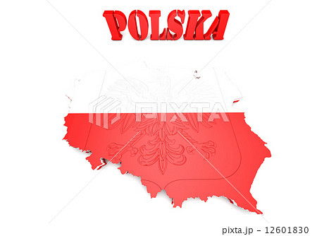 Map illustration of Poland 12601830