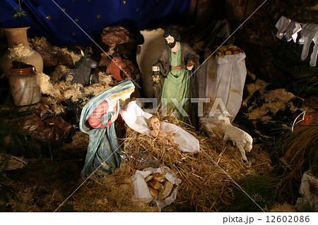 Nativity scene, Cana-Church of the Miracle Nativity scene, Cana-Church of the Miracle 12602086