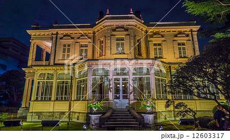 旧岩崎邸庭園ライトアップ 12603317