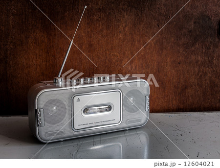Old cassette and radio player Old cassette and radio player 12604021